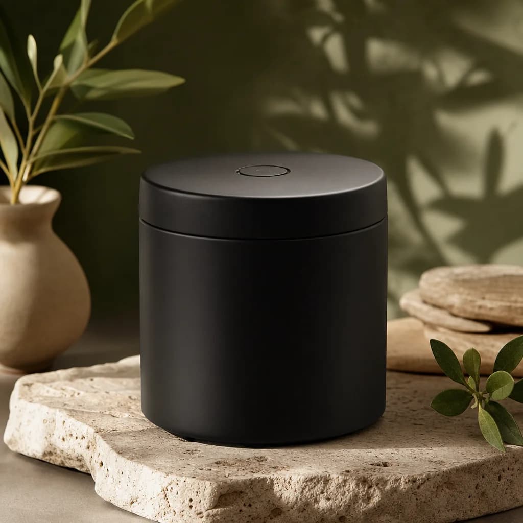 Calm wellness product ritual